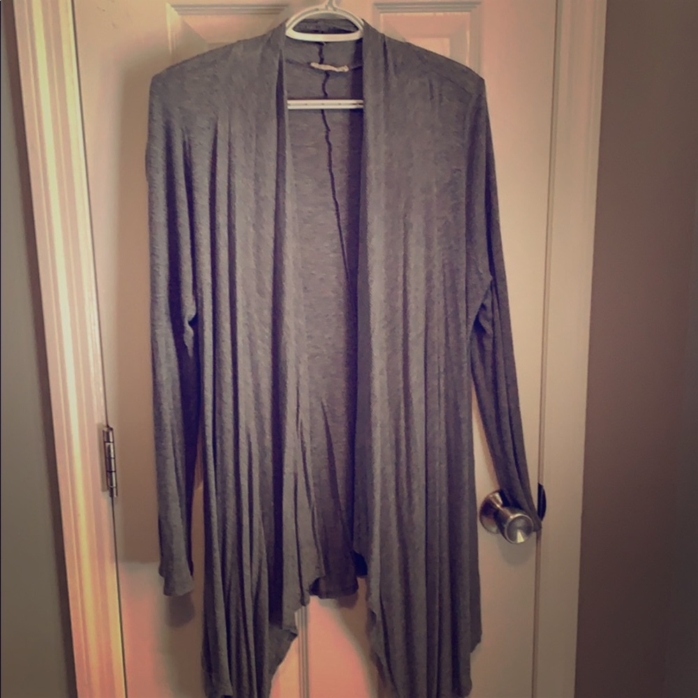 Gray Cardigan